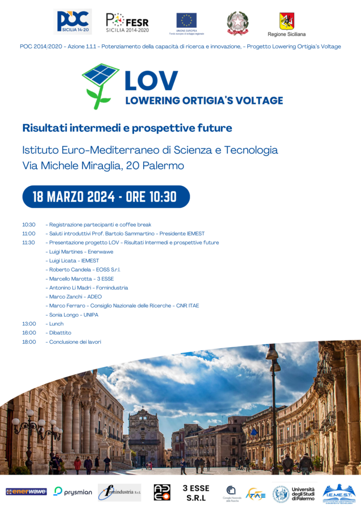 IL PROGETTO LOV: RISULTATI INTERMEDI E PROSPETTIVE FUTURE – 18.03.2024